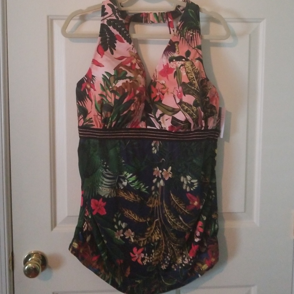 Tankini Top - Size 38F - 2018 Lane Bryant Swim